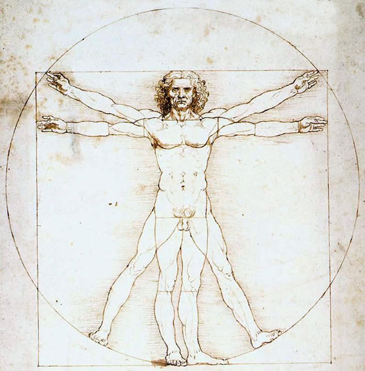 el renacimiento - Da Vinci - hombre de vitruvio el renacimiento - Da Vinci - hombre de vitruvio