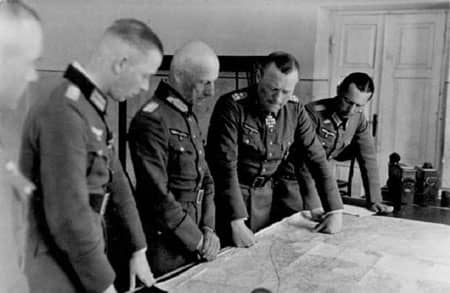 Operación Barbarroja reunión del alto mando